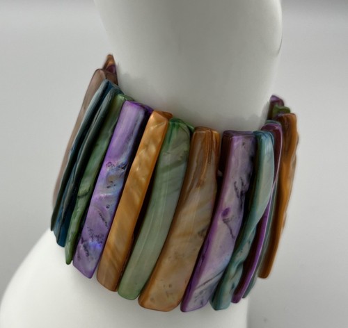 Wide stick beaded - beaded, stretch
