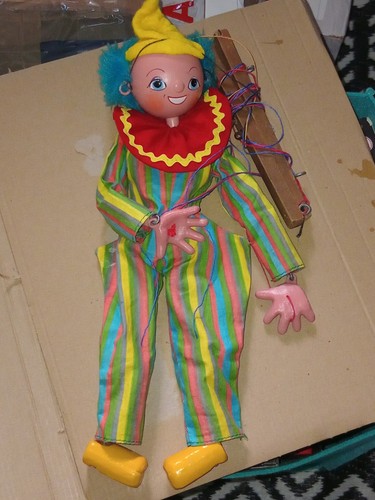 Pelham puppet clown - puppet..,