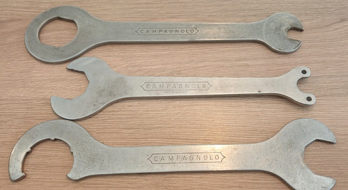 Campagnolo three piece - piece, spanner