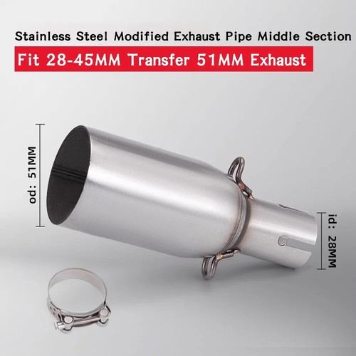 51mm motorcycle exhaust link - 51mm,