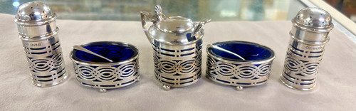 1917 sterling silver blue - sterling, &