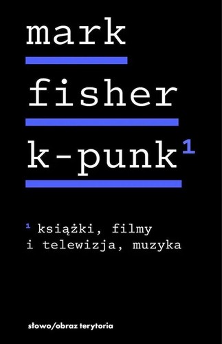 Punk książki filmy - k-punk., książki,