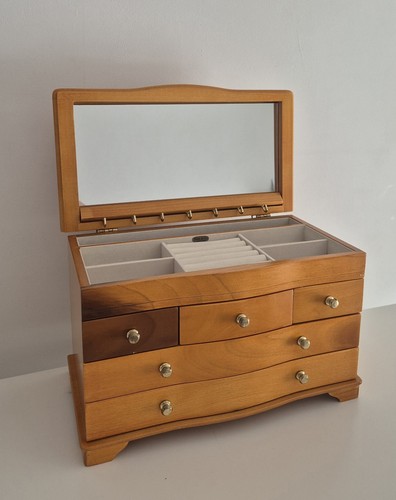 Mele wooden jewellery box - wooden,