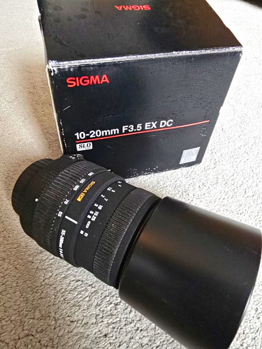 Sigma 20mm ex dc - sigma, 10-20mm