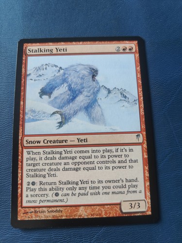Mtg stalking yeti mint - mtg,