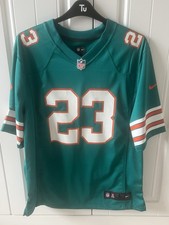 NFL Nike Miami Dolphins Jay Ajayi Game On Field Throwback Jersey Large. 