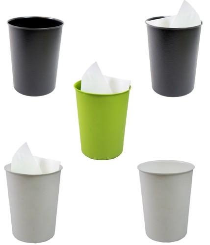 Litre waste paper dust bin - 5l,