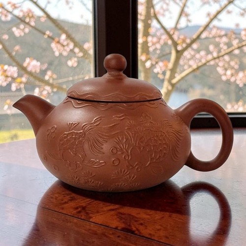 Vtg yixing zisha - yixing, teapot