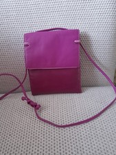 NWOT Tula Leather Pink Cross