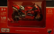 Maisto 1:18 2023 Ducati Desmosedici GP Francesco Bagnaia #1 Motorcycle Model  🆕