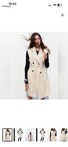 Zara women beige - xs,