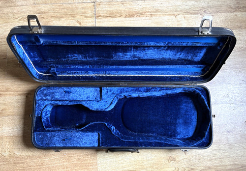 Vintage oblong viola case
