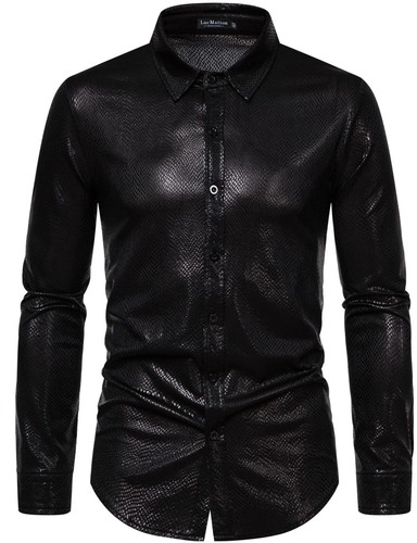 Men shiny metallic - 70s, disco