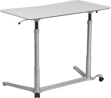 Height Adjustable Standing Desk Sit Stand Workstation Ergonomic Computer Table
