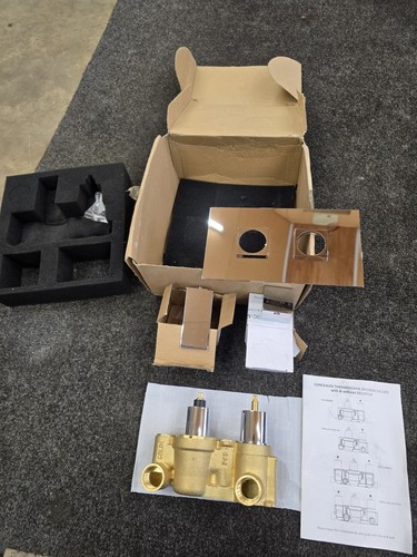 Twin concealed thermostatic - twin,
