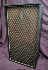 RARE VINTAGE 1960s ORIGINAL JMI VOX T60 1x12 + 1x15 BASS SPEAKER CABINET WORKING