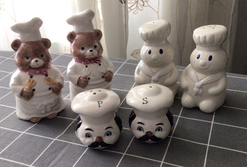 Novelty salt and pepper pots - pepper,