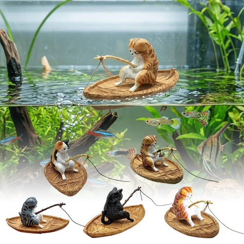 1pc cat fishing - fishing, resin