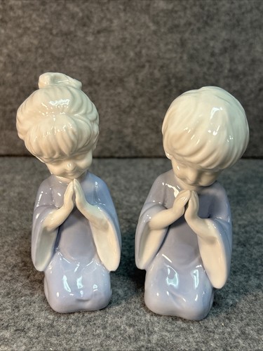 Lefton pair praying boy girl - boy,