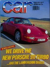 CAR MAGAZINE DEC-1990 -