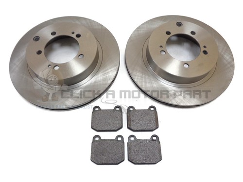 Rear brake discs and - and, mintex