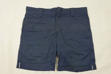 31" Dickies Shorts Slim Straight Navy Blue Used