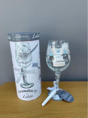 Lolita wedding wine glass - wedding,