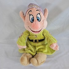 Dopey Snow White & The Seven Dwarfs Disney Store Exclusive Plush Soft Toy 11"