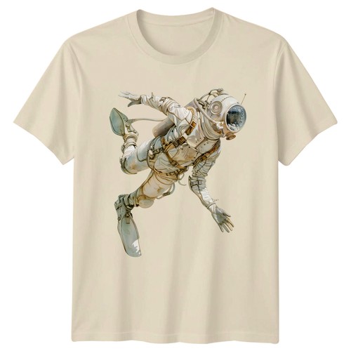 Vintage deep sea diver shirt - deep, t-shirt