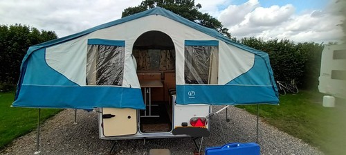 Pennine fiesta folding caravan - pennine,