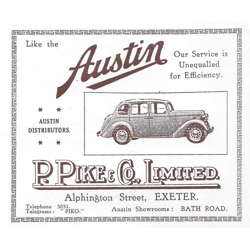 Exeter pike austin - austin, motor