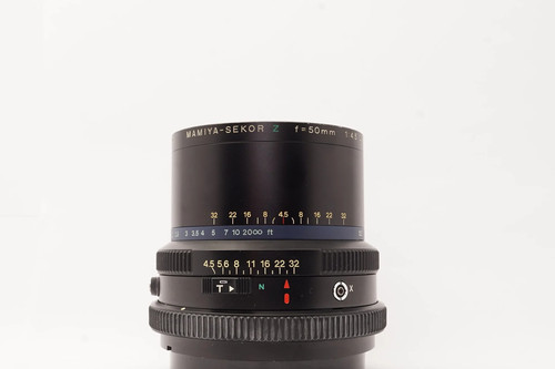 Mamiya sekor 50mm - f/4.5, w