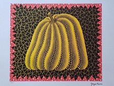Yayoi Kusama Signed - Pumpkin