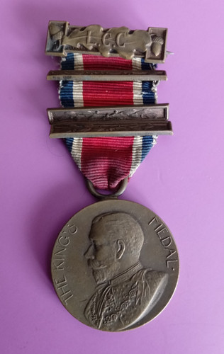 George the king medal 1912 - the,