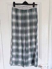 Green & White Plaid Check