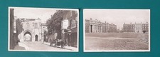 2 x Winchester Hampshire RPPC  West Gate & The Barracks - Unstamped Unsent