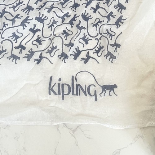 Kipling scarf iconic - kipling, monkey