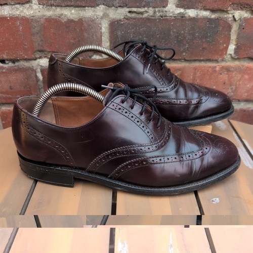 Barker oxblood leather brogue - barker,