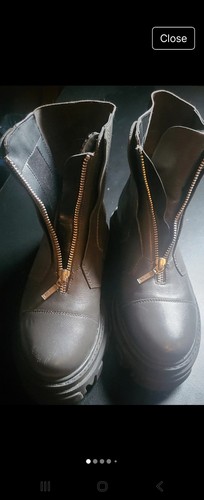 Topshop grey chunky boots - topshop,