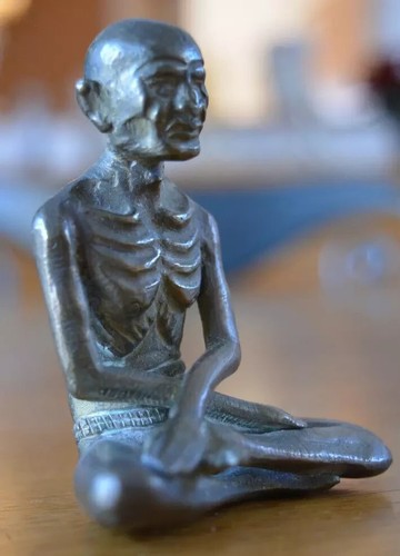Brass statuette hindu - brass, a