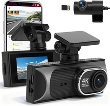 4K Dual Dash Cam Front & Rear