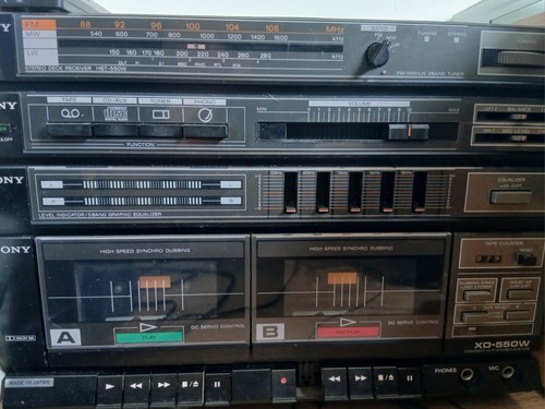 Vintage sony 550w compact - vintage,