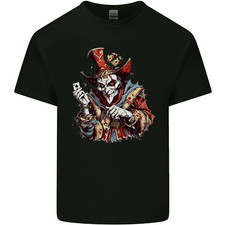 Evil Joker Clown Demon Jester Mens Cotton T-Shirt Tee Top