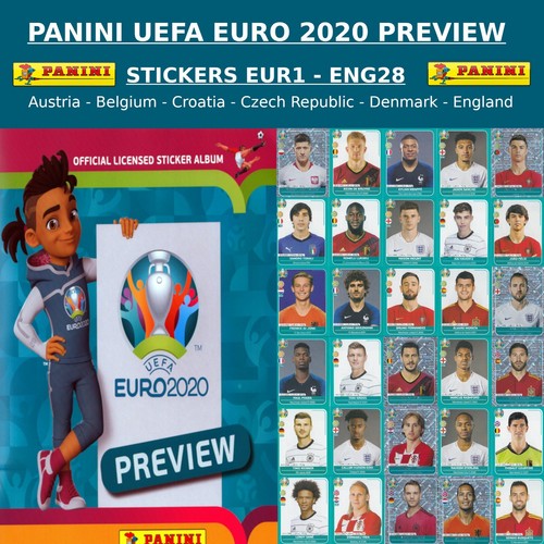 Panini euro 2020 - euro, preview
