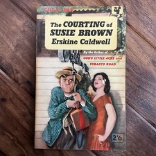 The Courting of Suzie Brown - Erskine Caldwell - 1958 Pan 1st Edition Paperback