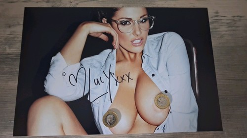 Lucy pinder signed 8 - signed,