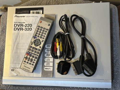 Pioneer dvr 220 silver dvd - dvr-220,