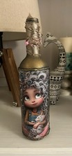 Decorative glass bottle - decorative,