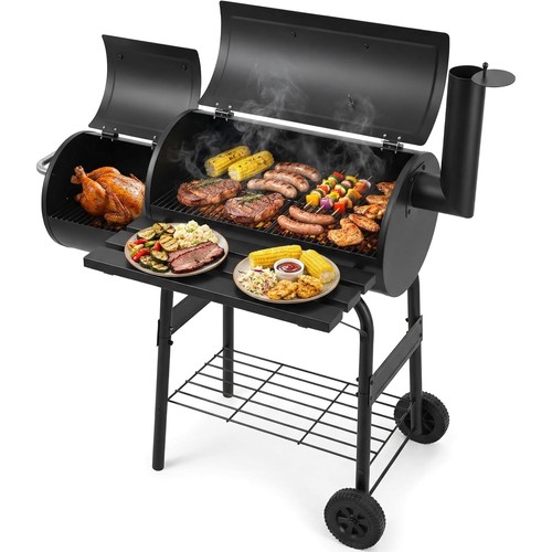 Charcoal bbq drum barrel grill - charcoal,