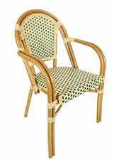 Beige and Green French Bistro